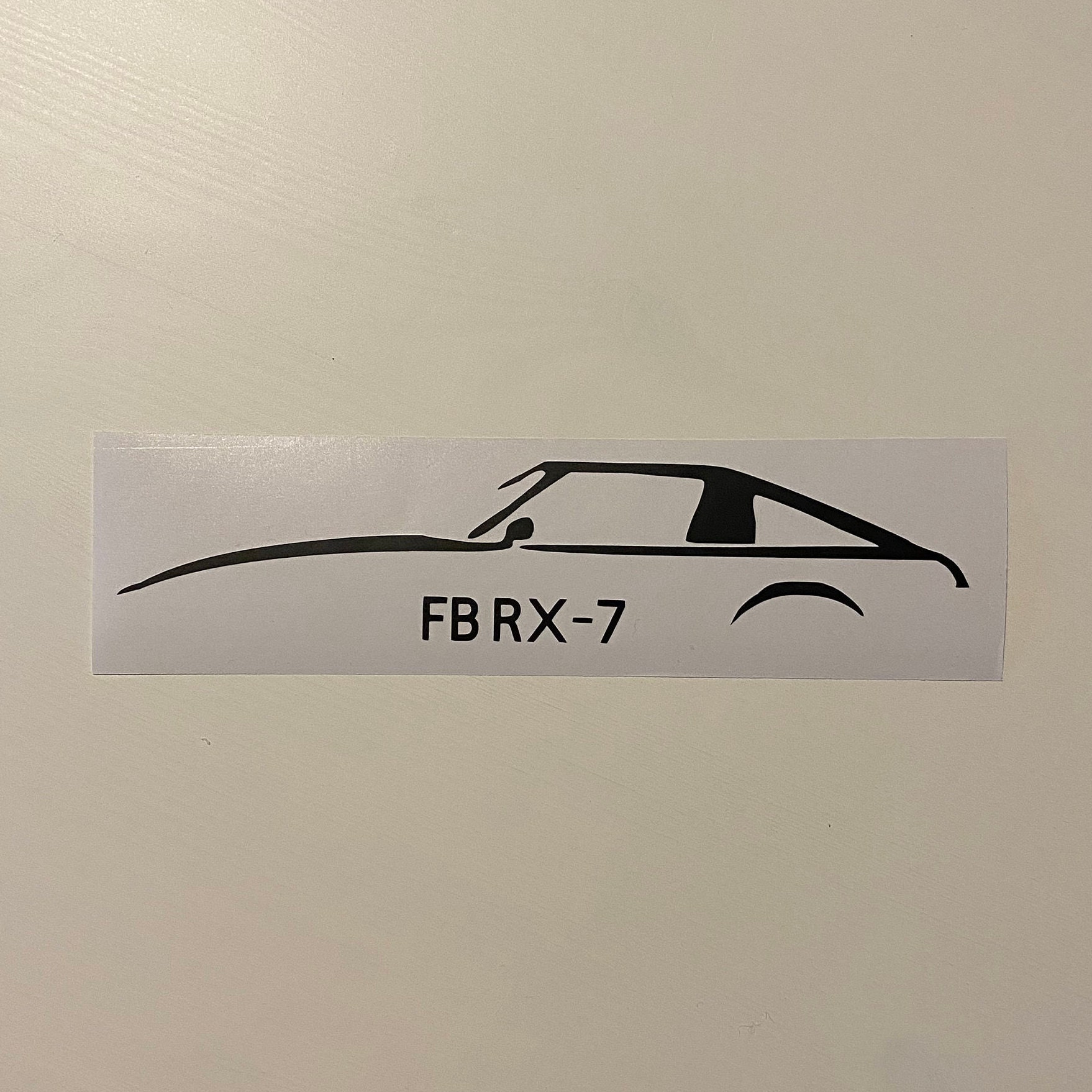 Mazda Fb Rx7 Decals Etsy