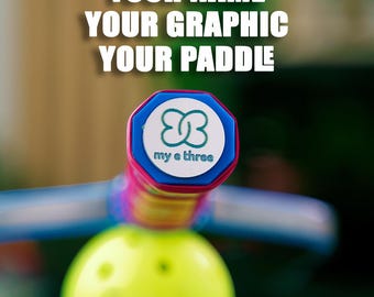 Custom Pickleball Paddle End Cap | Personalized Paddle Butt Cap | Tennis Racket End Cap | Name Logo Tag | Pickleball Accessory Gift