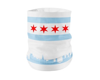 Chicago Flag Neck Gaiter