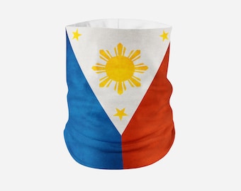 Philippines Flag Neck Gaiter