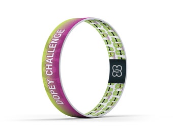 Dopey Challenge 48.6 Mile Bracelet - Reversible Runner's Band