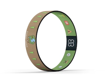 Camping E3 Band: Happy Camper Elastic Bracelet