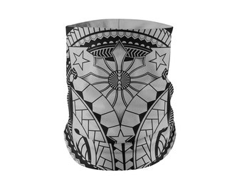 Polynesian Tattoo - Neck Gaiter balaclava