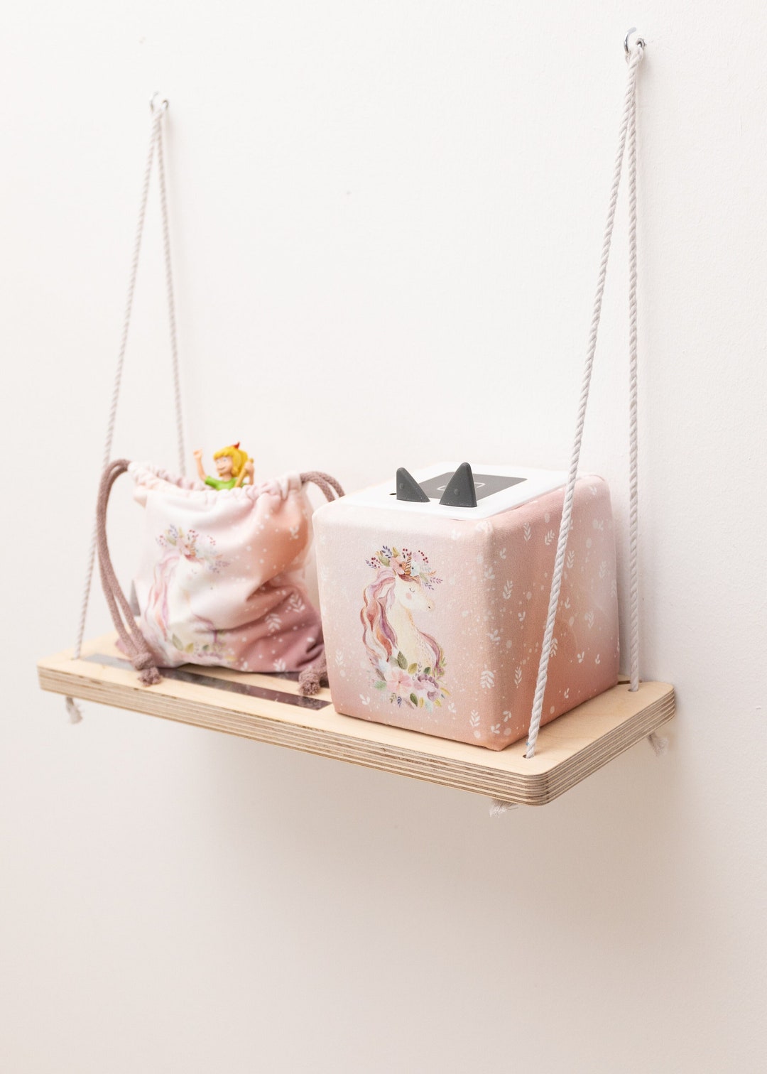 Toniebox Cover Made of Fabric With Unicorn Print in Pink, Protective Cover for Tonie, Cover