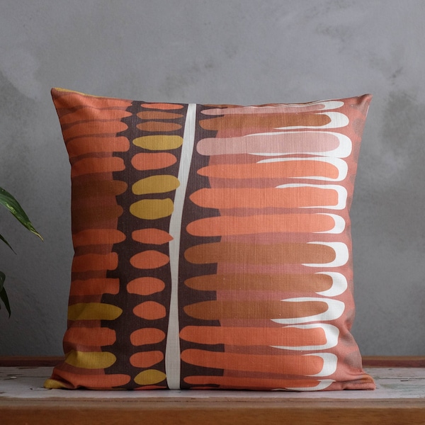 Burnt Orange Pillow Etsy