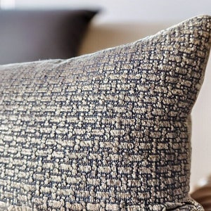 Grey textured pillow new arrivals