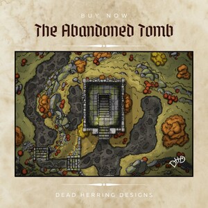 DnD/RPG Begegnungskarten - Das verlassene Grab & Dungeon