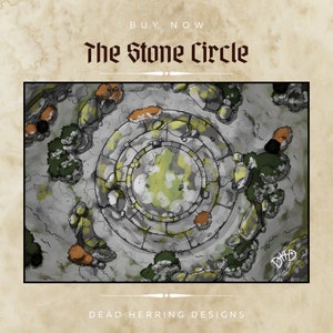 DnD/RPG Encounter Maps - De Stone Circle Bundel