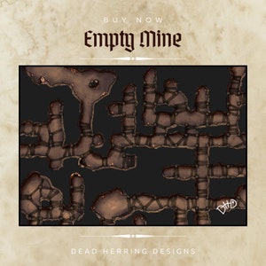 DnD/RPG Encounter Maps - Lege Mijn