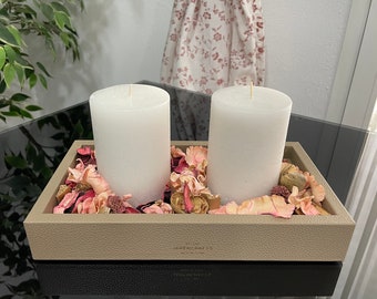 Centerpiece for 2 candles