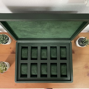 Koffer voor 10 horloges
