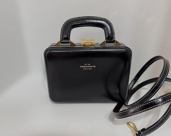 The leather mini bag.