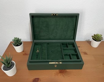 Jewellery box with tray