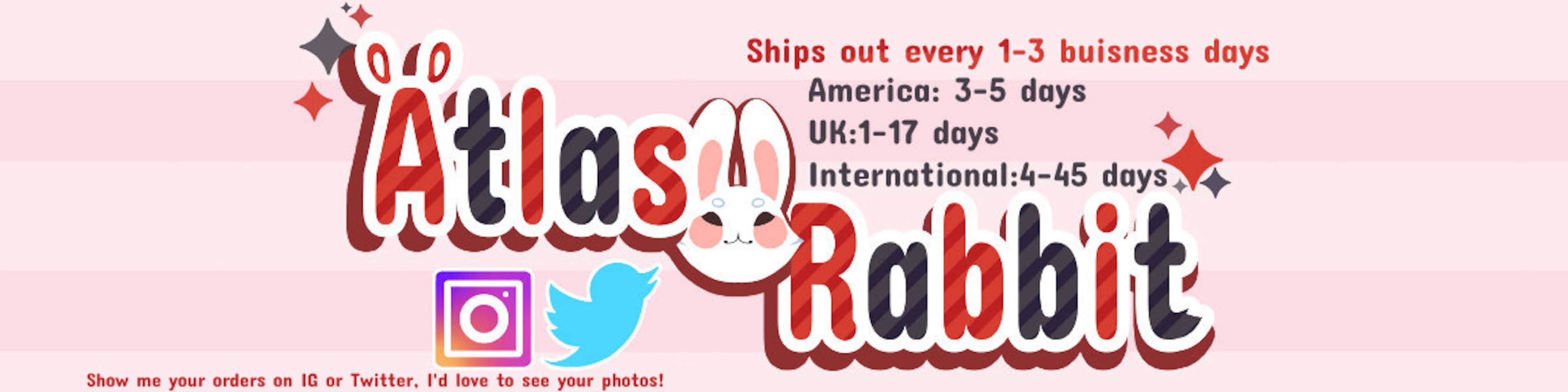 Atlas Rabbit AtlasRabbit - Etsy