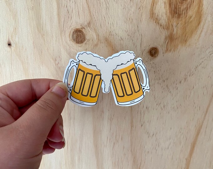 Craft Beer Stein Cheers Sticker - Etsy
