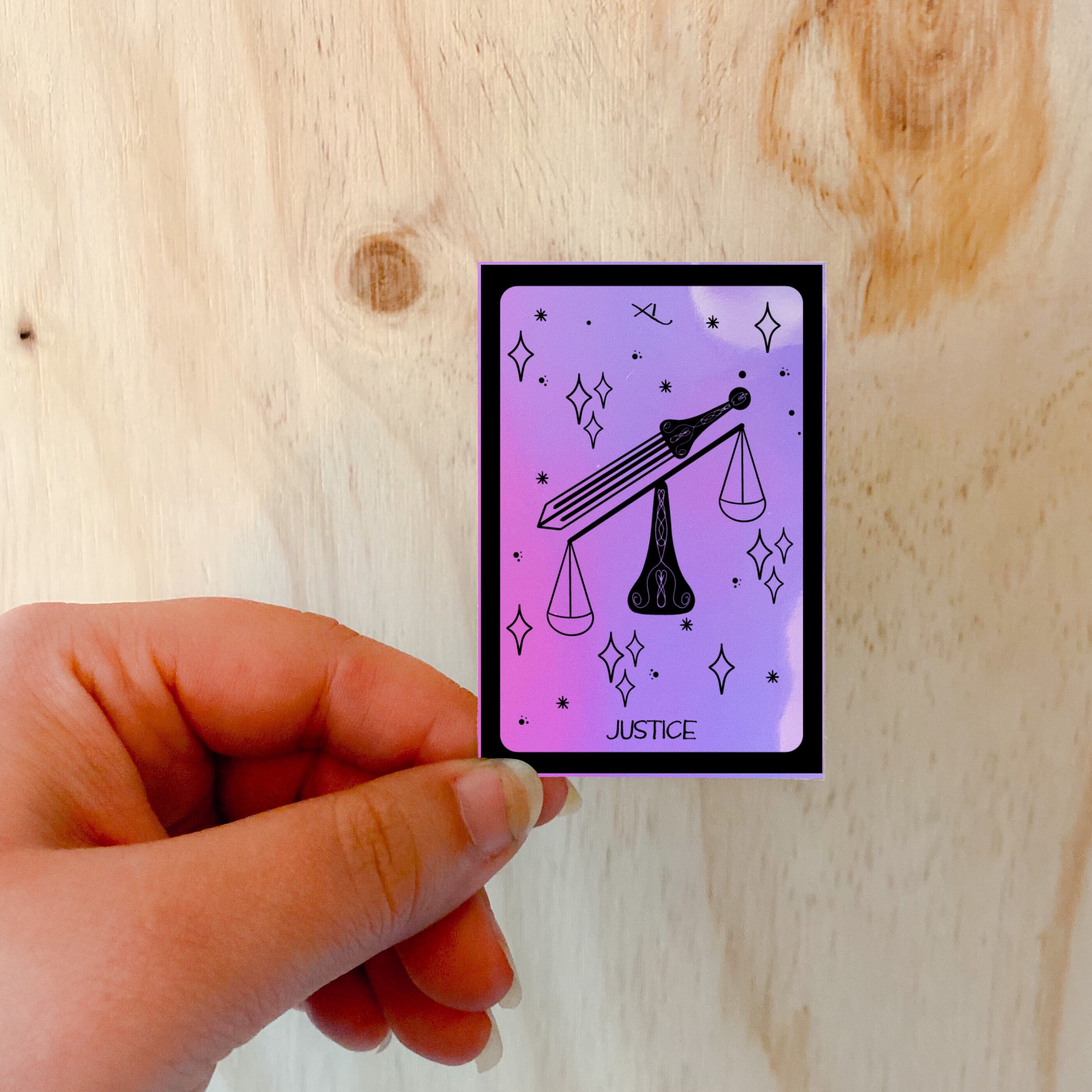 Tarot Card Stickers/ Pastel Goth Gift/ Tarot Love/ Major Etsy