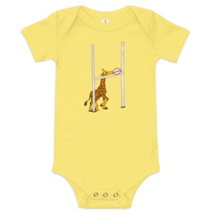 Giraffe Giraffe Baby kurzärmliger einteiliger Body