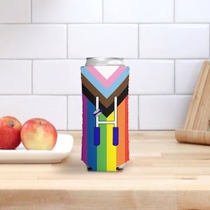 Rugby Pride Slim Can Cooler