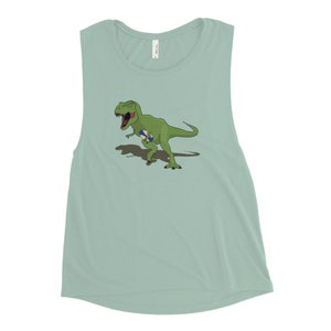 Strong Arm T Rex Rugger Ladies’ Muscle Tank