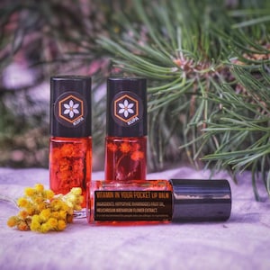 ORGANIC LIP BALM. Gift For Her/Moisturising Vegan Lip Balm/Chapstick/Lip Treatment/Lip Care/Natural Beauty/Cruelty Free/Handmade Lip Balm