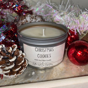 Wax & Wit 9oz Holiday Scented Soy Candles - Gingerbread Cookie