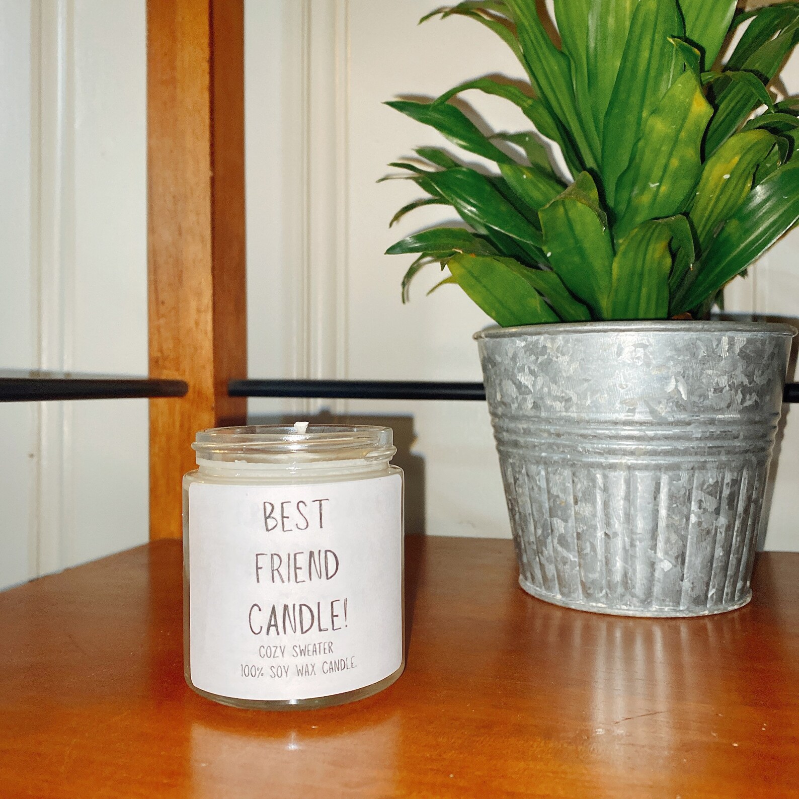 Best Friend Candle. Personalized Candle. 100 Soy Wax Candle. Etsy