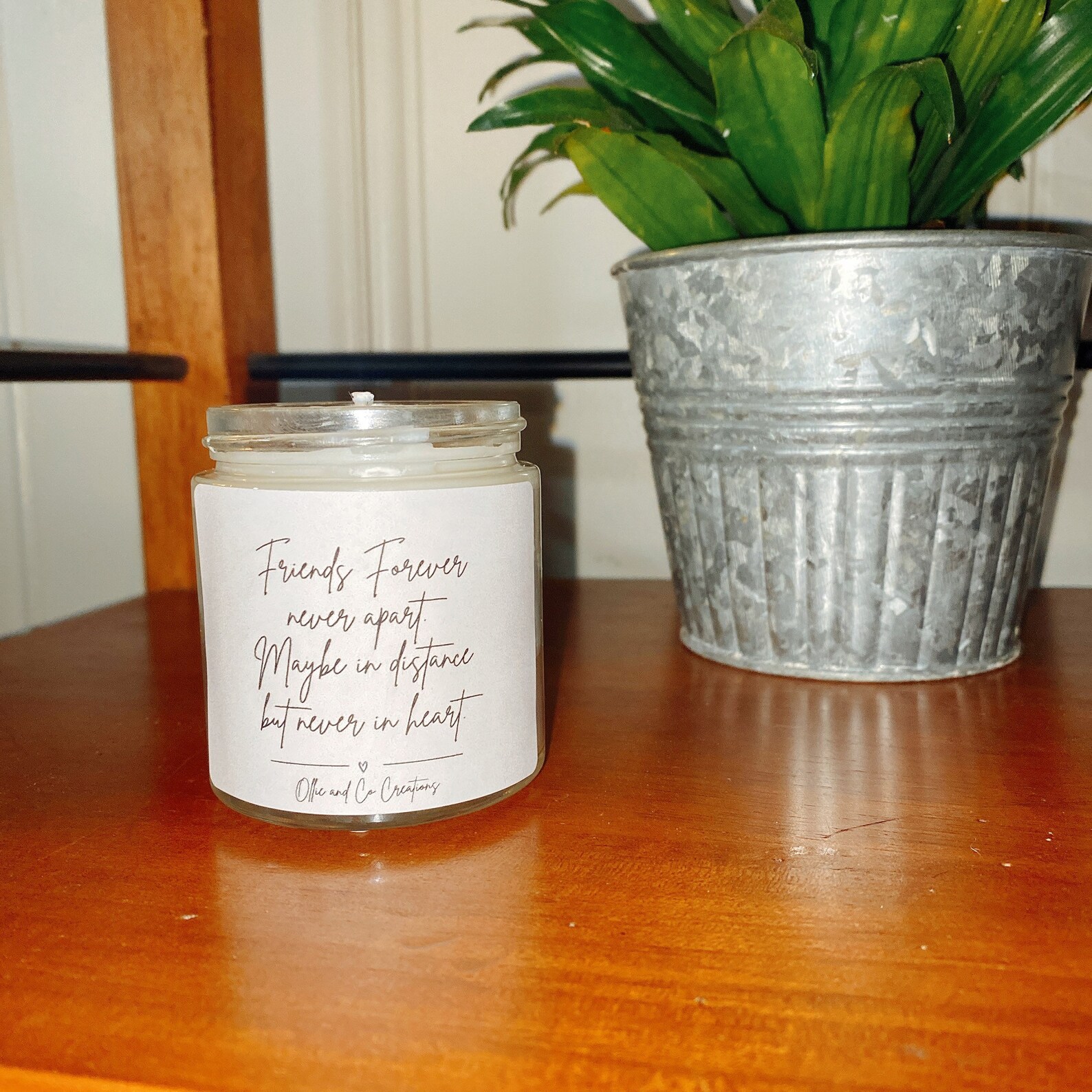 Best Friend Candle. Personalized Candle. 100 Soy Wax Candle. Etsy