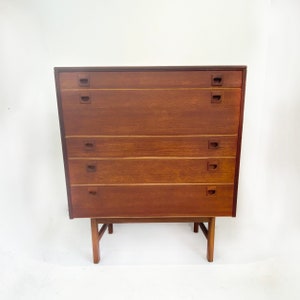 Mid century dresser shop white and wood