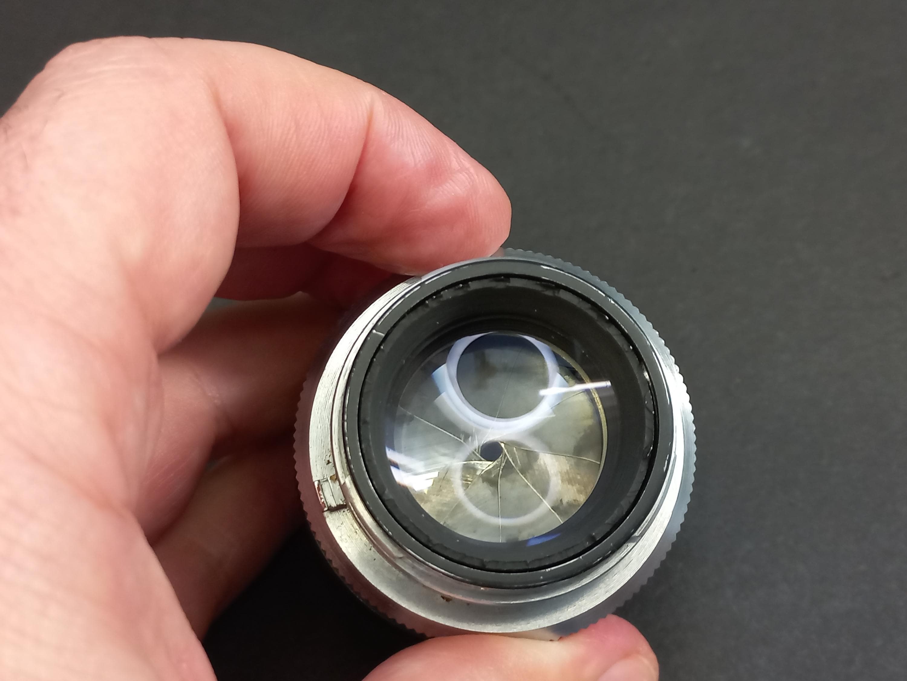 ソビエト ビンテージ レンズ Helios-103 53mm F/1.8、キエフ用 USSR