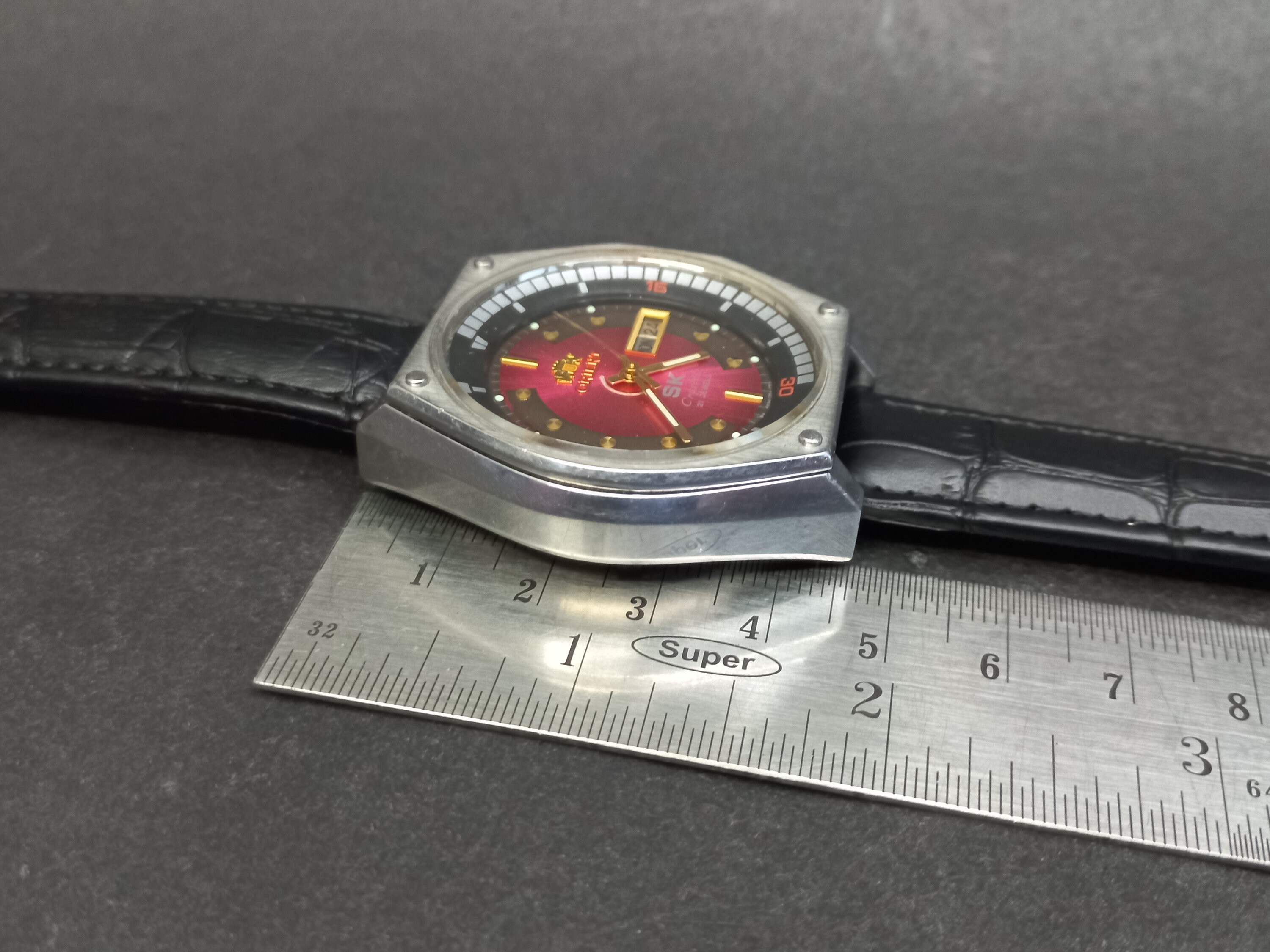 Vintage Wrist Watch Orient SK Crystal,japan Watch,automatic Watch