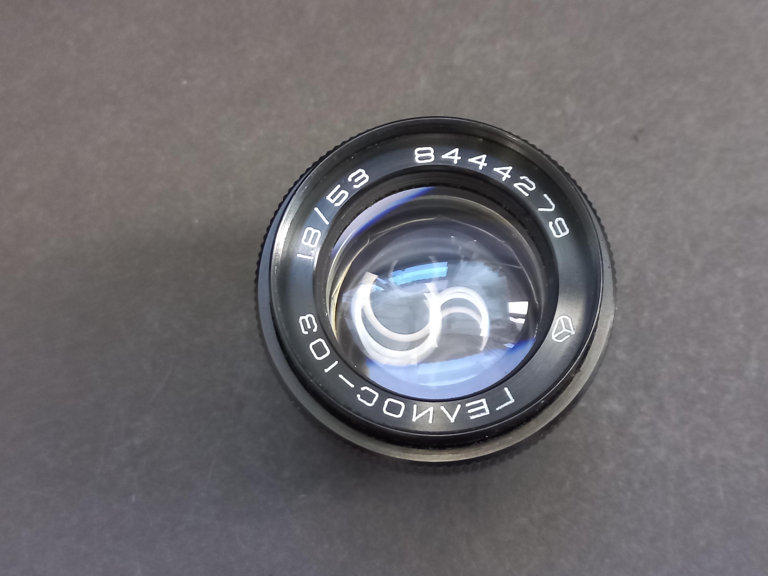 ソビエト ビンテージ レンズ Helios-103 53mm F/1.8、キエフ用 USSR