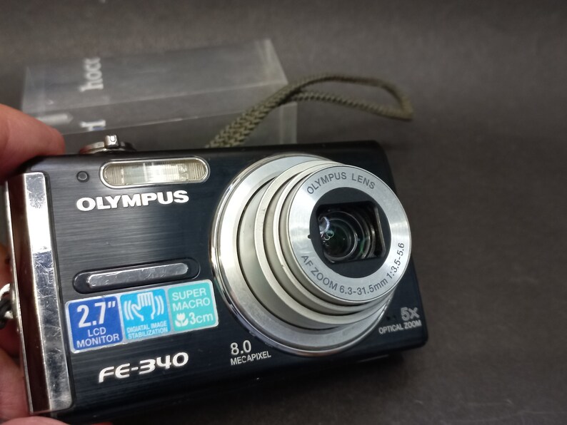 Vintage Digital Camera Olympus FE340 8.0 Megapixel Etsy Australia