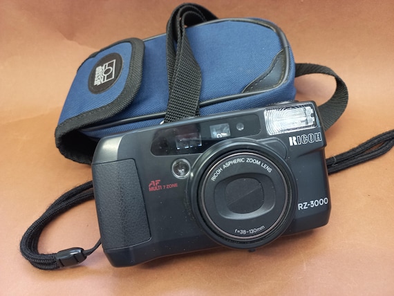 Vintage Camera RICOH RZ-3000, Film Camera Ricoh 1990s, Point and
