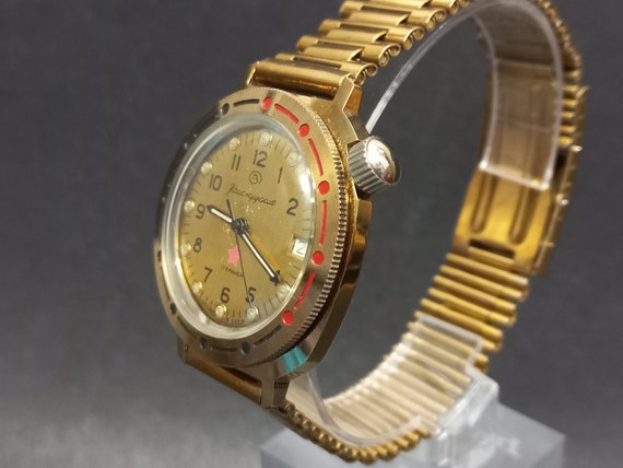 Soviet Vintage Wrist Watch Vostok Komandirskie (C… - image 3