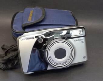 Appareil Photo Argentique Compact Olympus AZ-200 - Testé Et Fonctionnel - 35mm - Flash Intégré