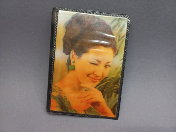 Soviet Vintage Wallet,USSR import ,Holographic 3D… - image 1