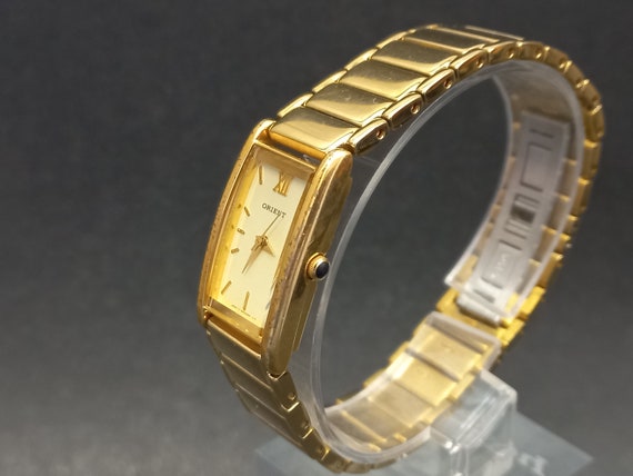Vintage Womens Wrist Watch Orient, Quartz Japan W… - image 3