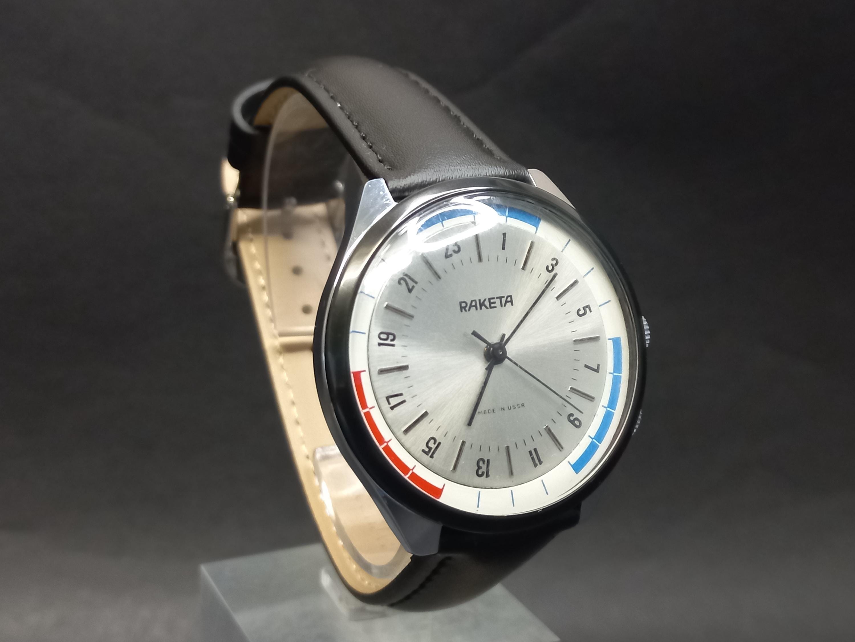 Raketa 24 hour watch - Etsy 日本