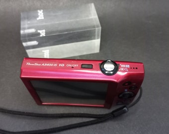 Digital Camera Canon Powershot A3400IS Red, Compact Digital