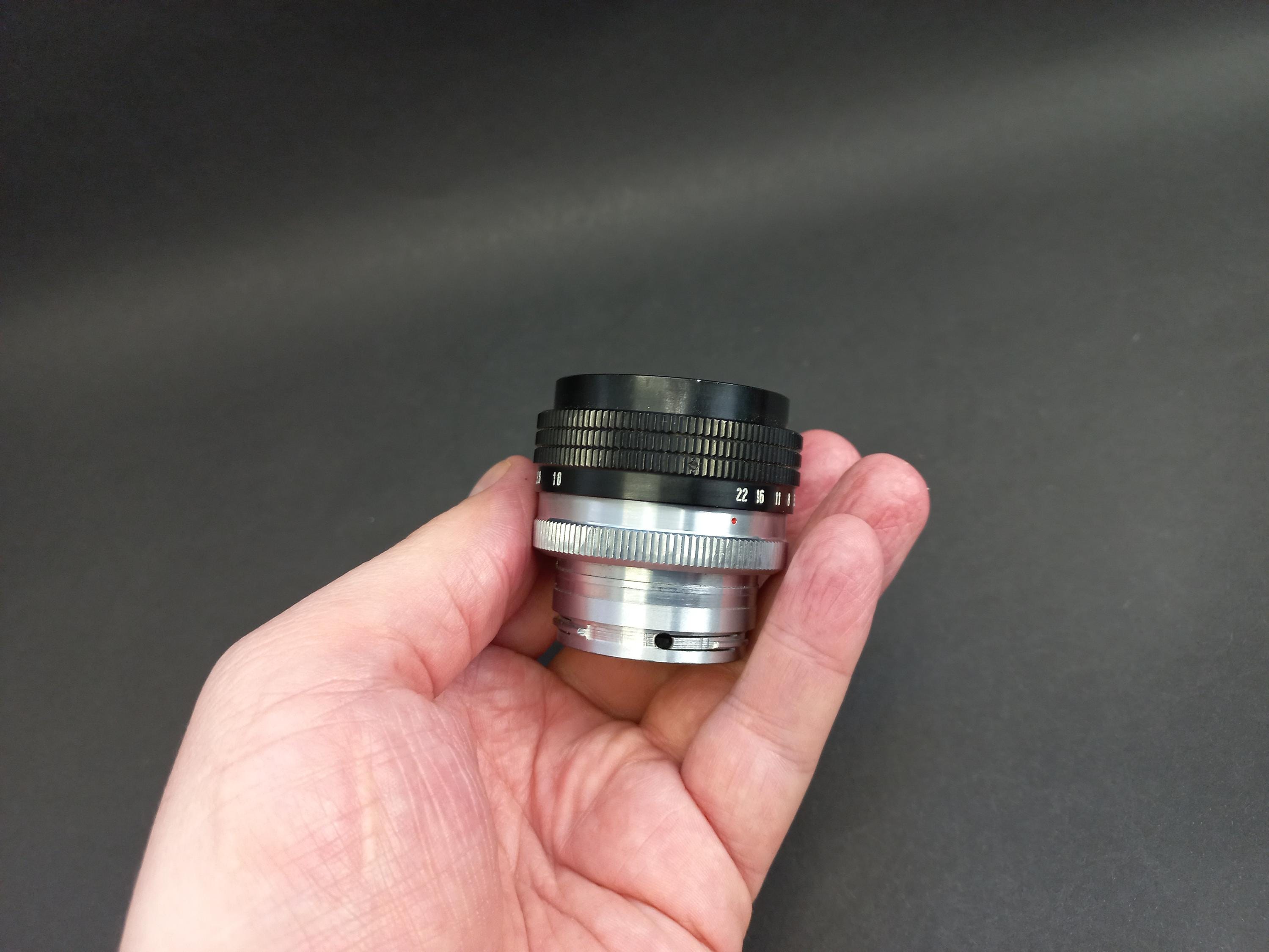 ソビエト ビンテージ レンズ Helios-103 53mm F/1.8、キエフ用 USSR