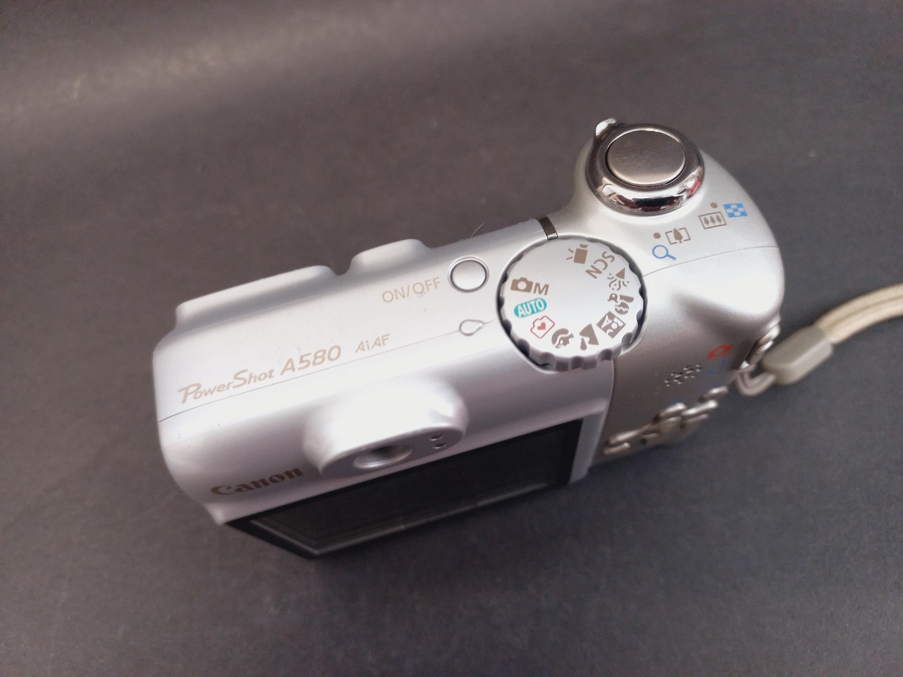 Camera Canon Powershot A580, Compact Digital Camera 8MP - Etsy