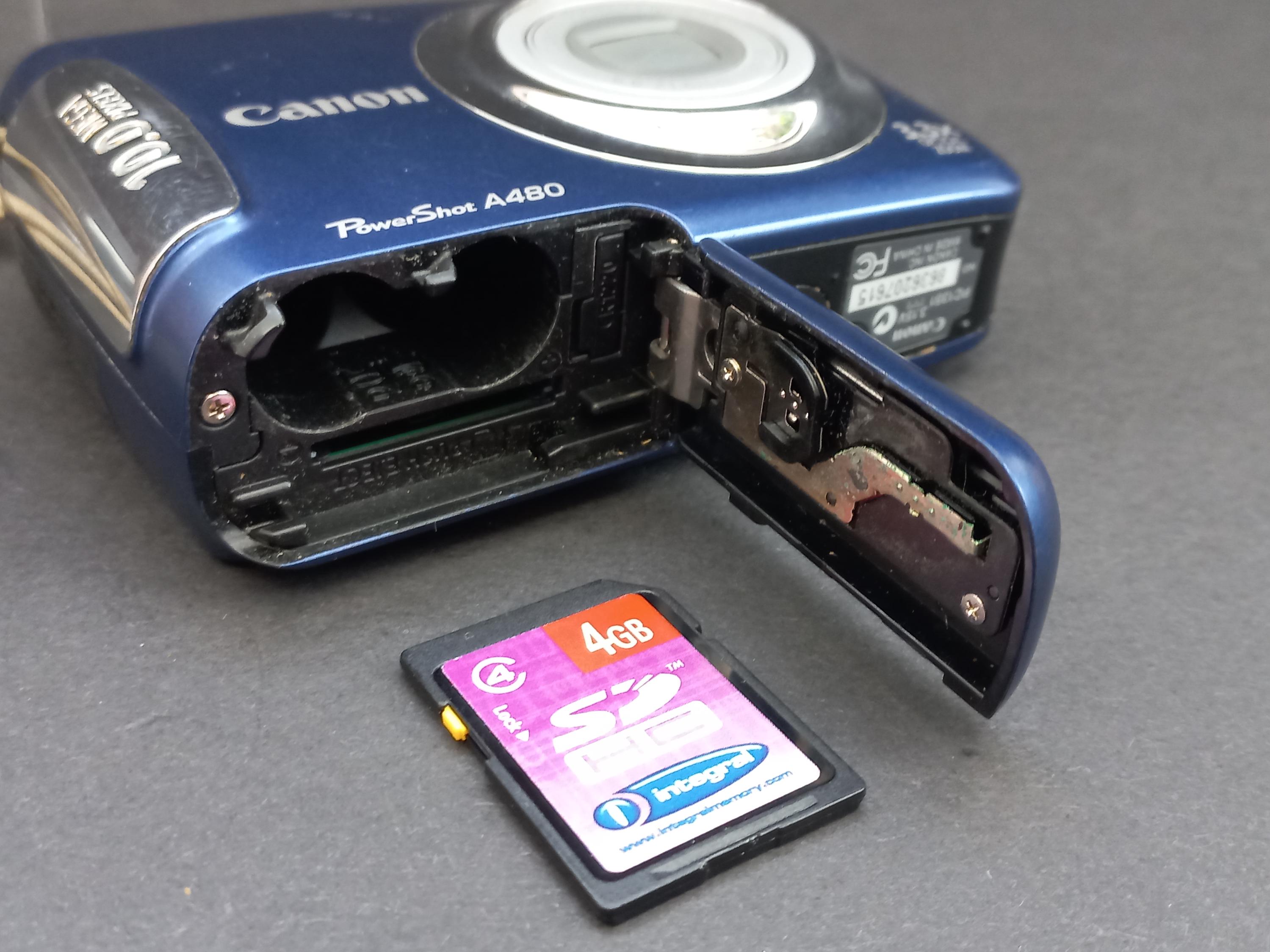 Digital Camera Canon Powershot A480, Compact Digital Camera, Canon