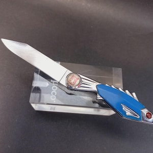 Sowjetisches Vintage-Klappmesser „Fisch“, Sammlermesser für Fischer aus der UdSSR