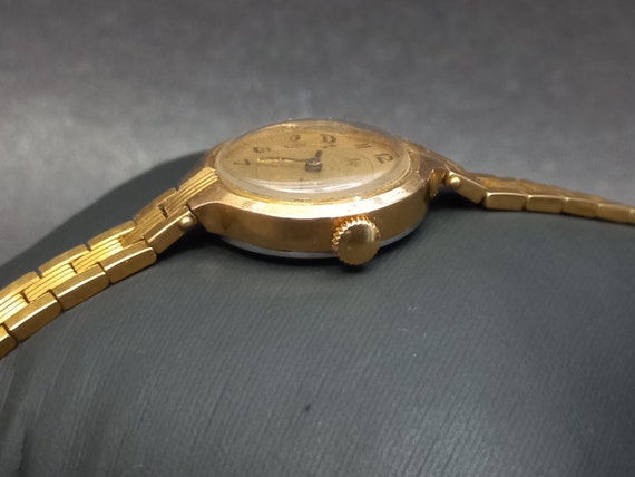 Vintage Soviet Rare Wrist Watch"Luch" Manual Wind… - image 6