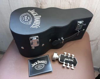 ジャックダニエル ギターケースセット：ボトルストッパー付き限定