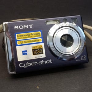 Digital Camera Sony Cyber-Shot DSC-W80 Violet, Compact Digital Camera, Sony cameras
