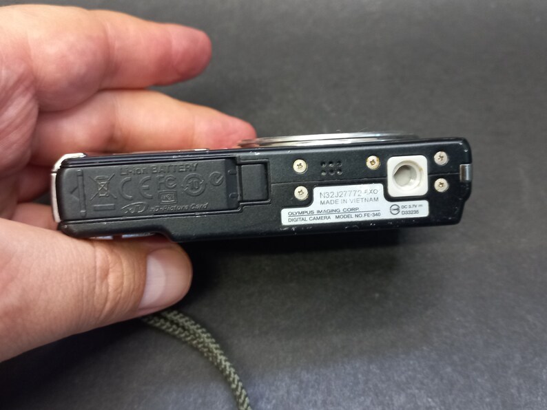 Vintage Digital Camera Olympus FE340 8.0 Megapixel Etsy Australia