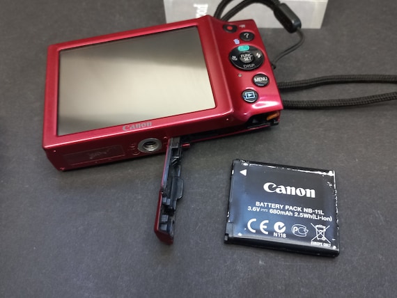 Digital Camera Canon Powershot A3400IS Red, Compact Digital