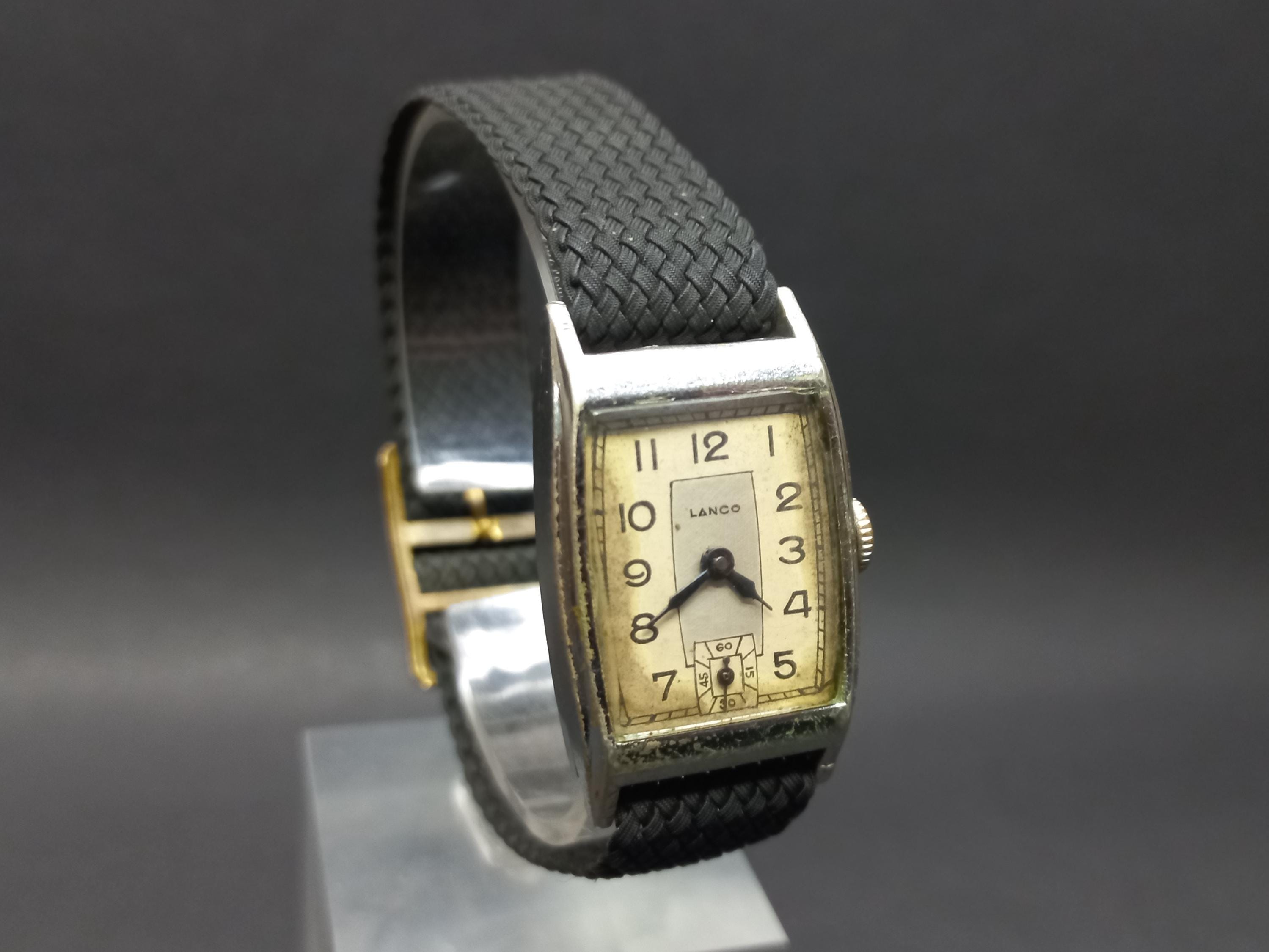 LANCO　手巻き　腕時計 Lanco watch - Etsy 日本