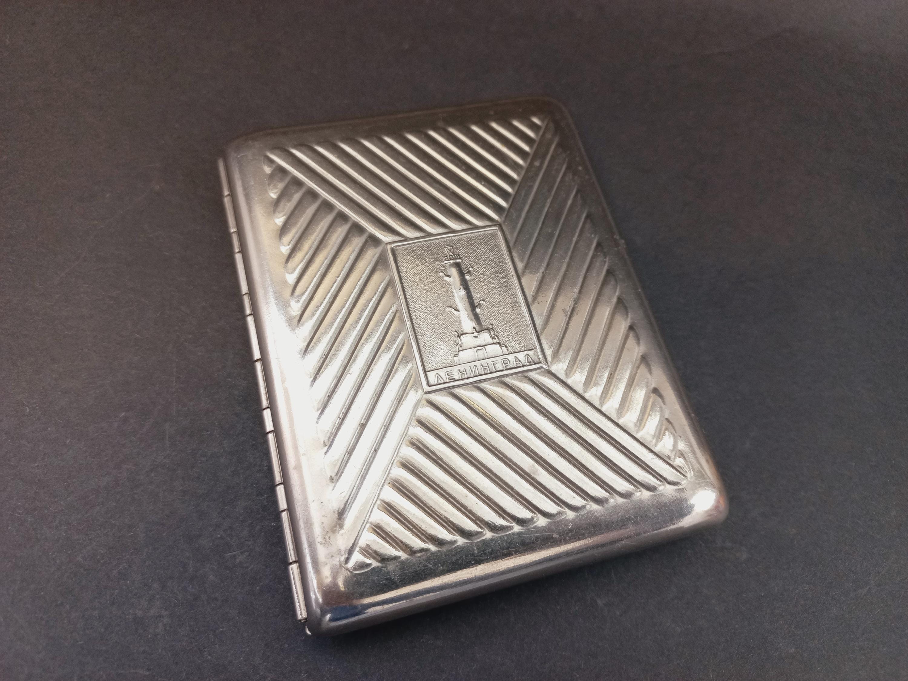 communist cigarette case Ussr Cigarette Case